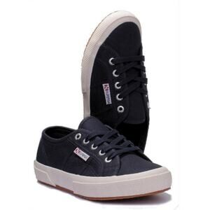 Superga 2750 Cotu Classic Canvas Sneakers in Navy – Pre-Owned Size 6.5
